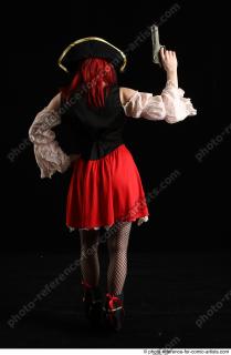 DARINA STANDING POSE WITH NEW GUN